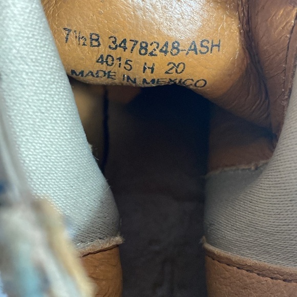 Frye Carly ash suede double zip Chelsea boots 7.5 - Picture 9 of 9